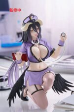 Overlord PVC Figure Desktop Cute Albedo (Nurse Ver.) Renewal 13 cm - immagine 3