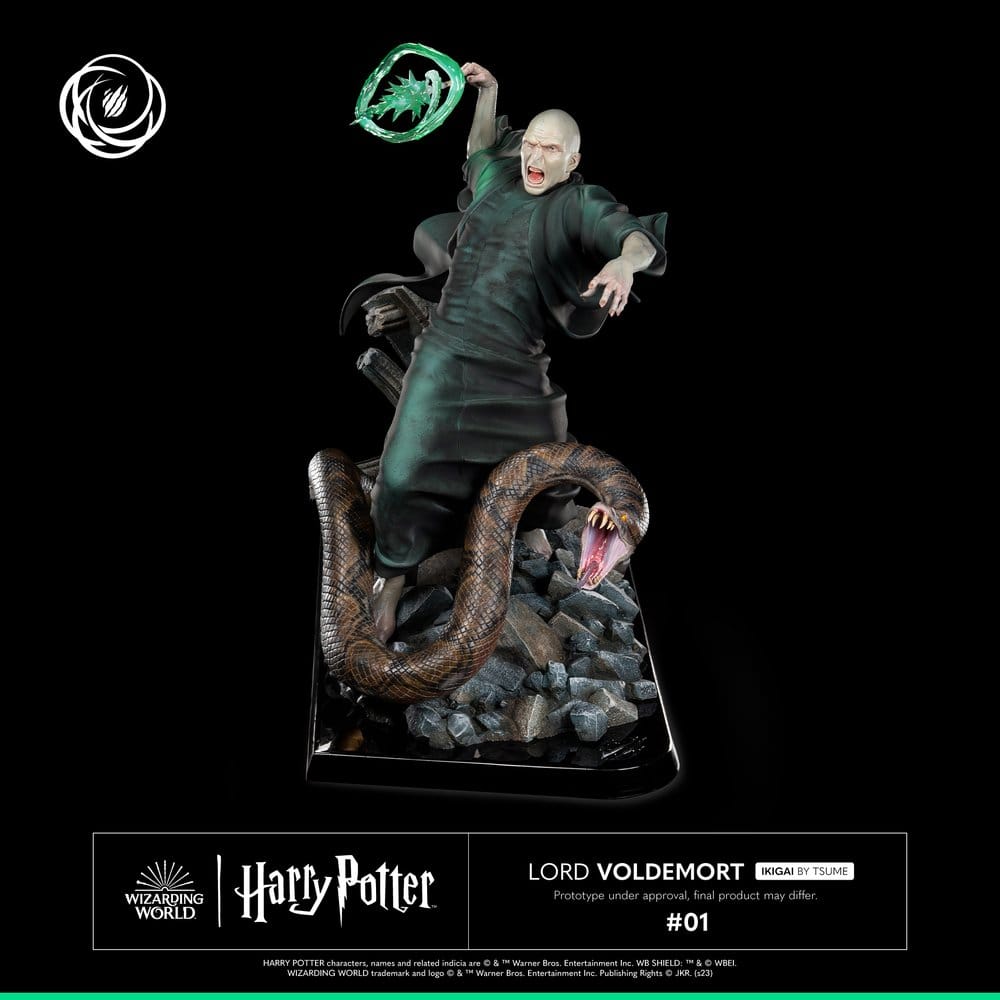x_tsu-ighp01 Harry Potter IKIGAI Figure 1/6 Lord Voldemort 32 cm - immagine 1