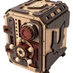 Ugears 3D Wooden Model Kit Safe Too 17 cm