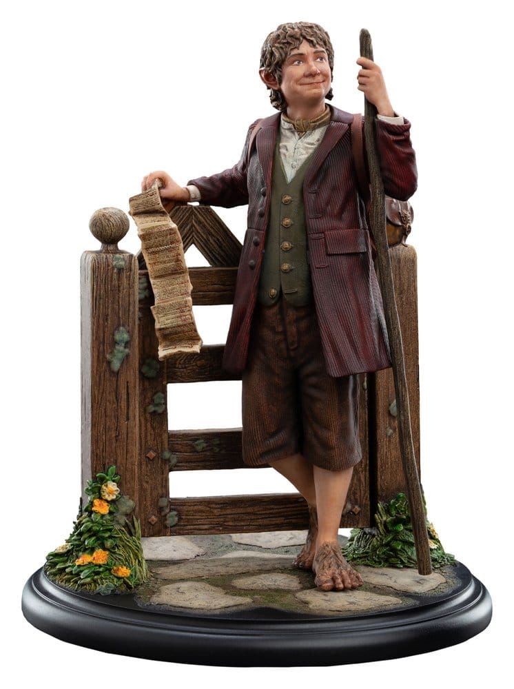 x_weta870105263 The Hobbit Mini Statue Bilbo Baggins 14 cm - immagine 1