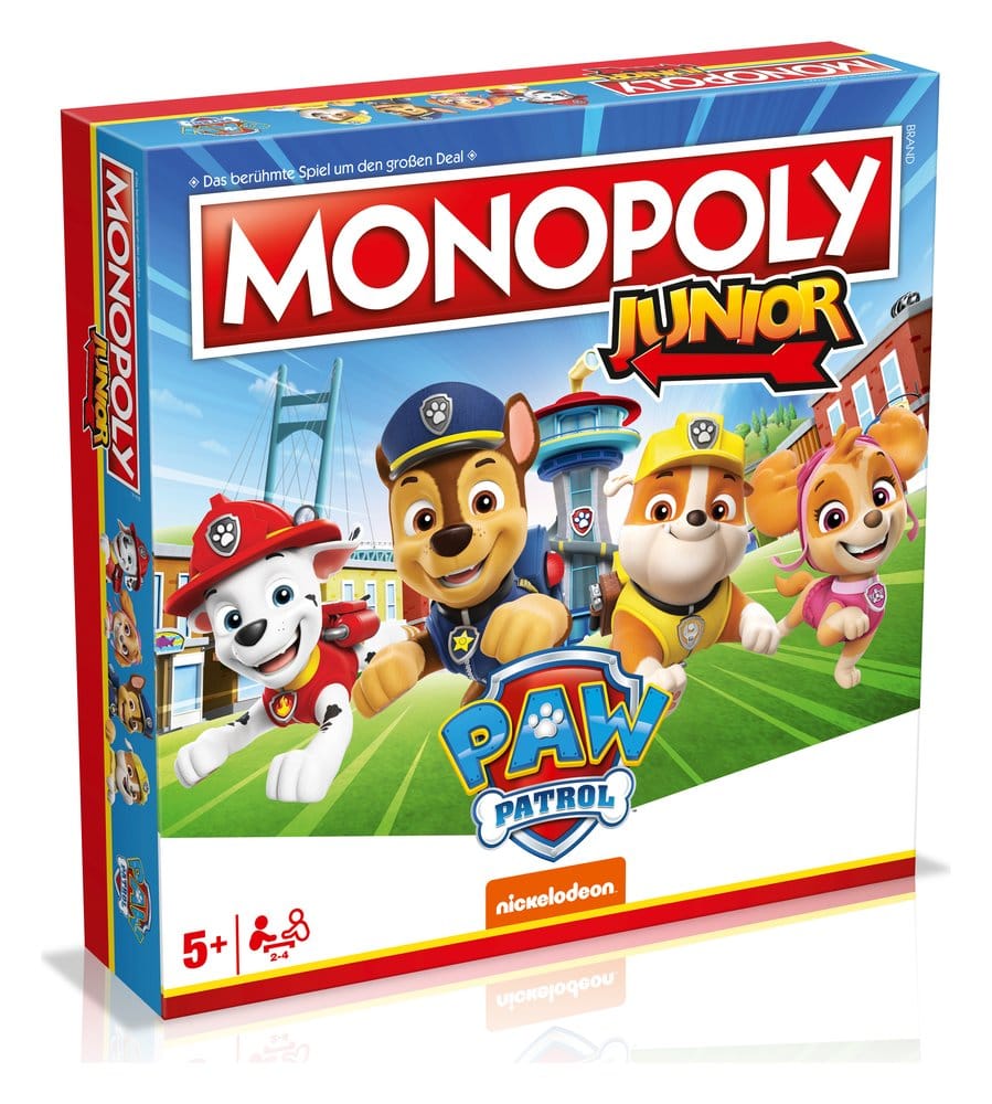 x_wimo04163-ger-6 PAW Patrol Board Game Monopoly Junior *German Version* - immagine 1