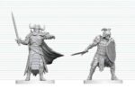 Dungeons & Dragons Nolzur's Marvelous Miniatures Unpainted Miniature Death Knight & Death Knight Aspirant 14 cm