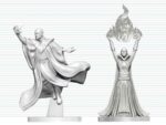Dungeons & Dragons Nolzur's Marvelous Miniatures Unpainted Miniature Red Wizard Mage & Archmage 14 cm