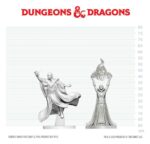 Dungeons & Dragons Nolzur's Marvelous Miniatures Unpainted Miniature Red Wizard Mage & Archmage 14 cm - immagine 2