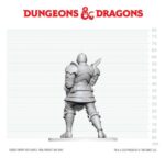 Dungeons & Dragons Nolzur's Marvelous Miniatures Unpainted Miniature Red Knight Guardian Golem 14 cm - immagine 2