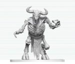 Dungeons & Dragons Nolzur's Marvelous Miniatures Unpainted Miniature Minotaur Skeleton 17 cm
