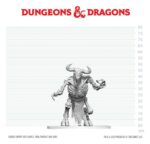 Dungeons & Dragons Nolzur's Marvelous Miniatures Unpainted Miniature Minotaur Skeleton 17 cm - immagine 3