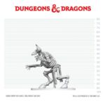 Dungeons & Dragons Nolzur's Marvelous Miniatures Unpainted Miniature Minotaur Skeleton 17 cm - immagine 4