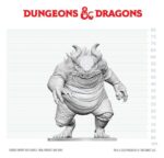 Dungeons & Dragons Nolzur's Marvelous Miniatures Unpainted Miniature Hezrou 17 cm - immagine 3
