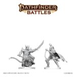 Pathfinder Battles Deep Cuts Unpainted Miniature Scourge & Chain Hellknights 14 cm - immagine 2