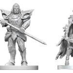 Pathfinder Battles Deep Cuts Unpainted Miniature Nail & Rack Hellknights 14 cm