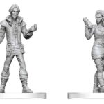 Pathfinder Battles Deep Cuts Unpainted Miniature Thief & Pickpocket 14 cm
