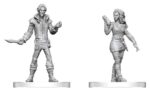 Pathfinder Battles Deep Cuts Unpainted Miniature Thief & Pickpocket 14 cm