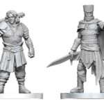 Pathfinder Battles Deep Cuts Unpainted Miniature Ruffian & Gang Leader 14 cm
