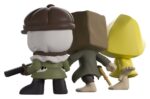 Little Nightmares II Minitooz 3-Pack Mono, Six & Hunter 7 cm - immagine 4