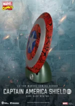 MARVEL COMICS SERIES CAPTAIN AMERICA SHIELD LIFE SIZE ST - immagine 2