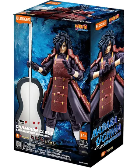 111897__6955467f NARUTO SHIPPUDEN MADARA UCHIHA REANIMATION JUTSU CHAMPION CLASS 05 MODEL KIT - immagine 1