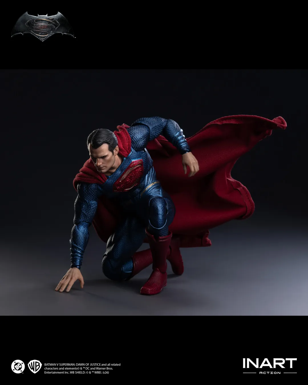 117267__9fed6019 BVS DAWN OF JUSTICE SUPERMAN 1/12 ACTION FIGURE - immagine 1