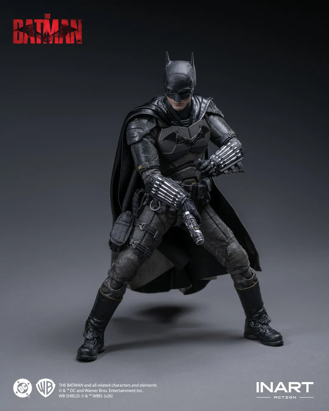 117268__f1b82560 THE BATMAN BATMAN 1/12 ACTION FIGURE - immagine 1