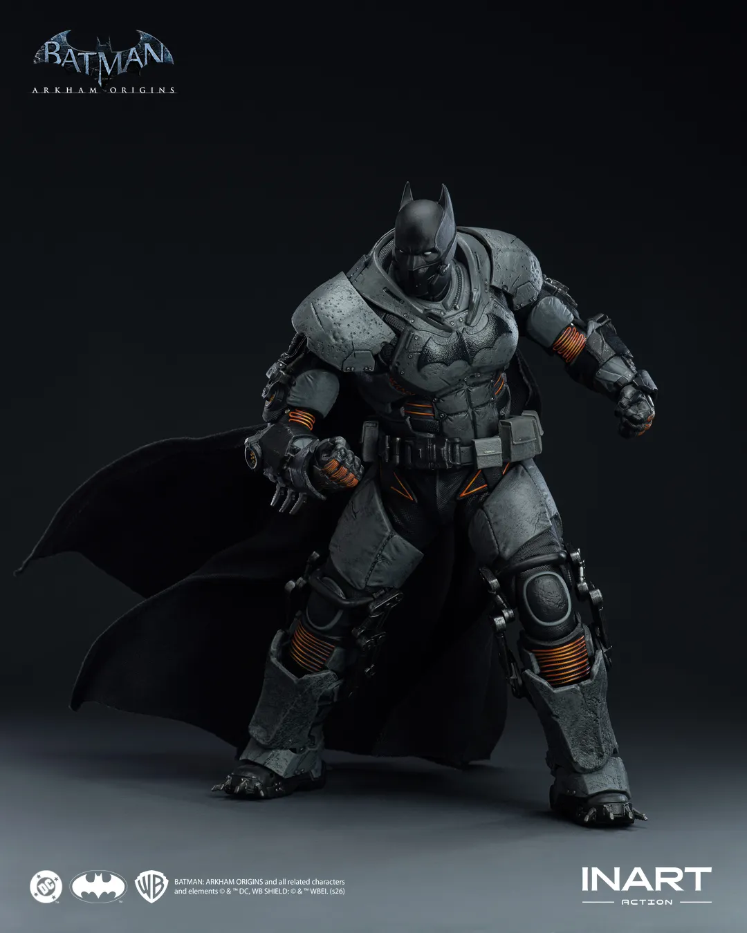 117270__093b05e7 BATMAN ARKHAM ORIGINS BATMAN (XE SUIT) 1/12 ACTION FIGURE - immagine 1