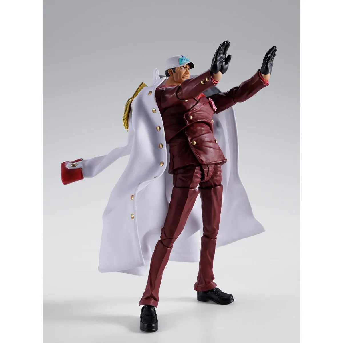 117568__23435632 ONE PIECE SAKAZUKI (AKAINU) MARINEFORD S.H.FIGUARTS - immagine 1