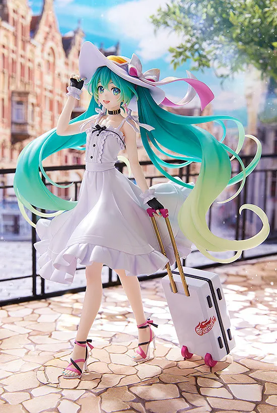 117670__beb4c7a6 HATSUNE MIKU RACING MIKU 2021 PRIVATE STATUE RERUN - immagine 1