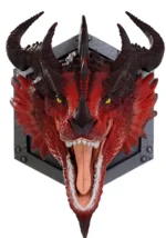 DUNGEONS & DRAGONS REPLICAS OF THE REALMS RED DRAGON 12 INCHES TROPHY PLAQUE