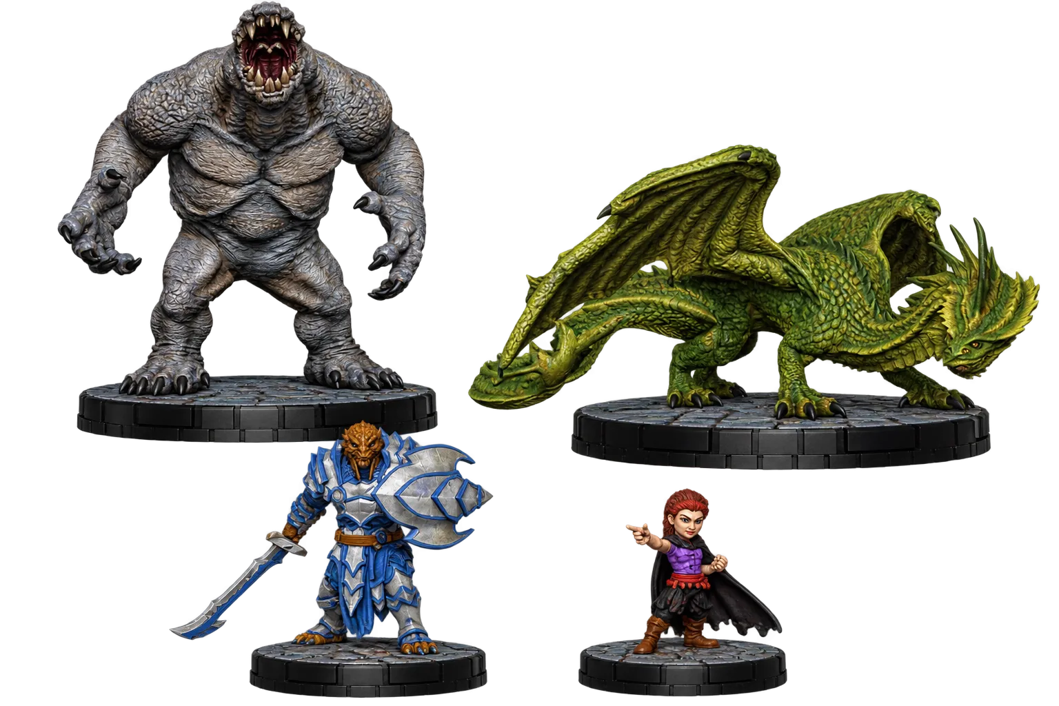 117776__e80839ba DUNGEONS & DRAGONS HEROCLIX SERIES ONE RETAIL CHASE BOOSTER OP KIT - immagine 1