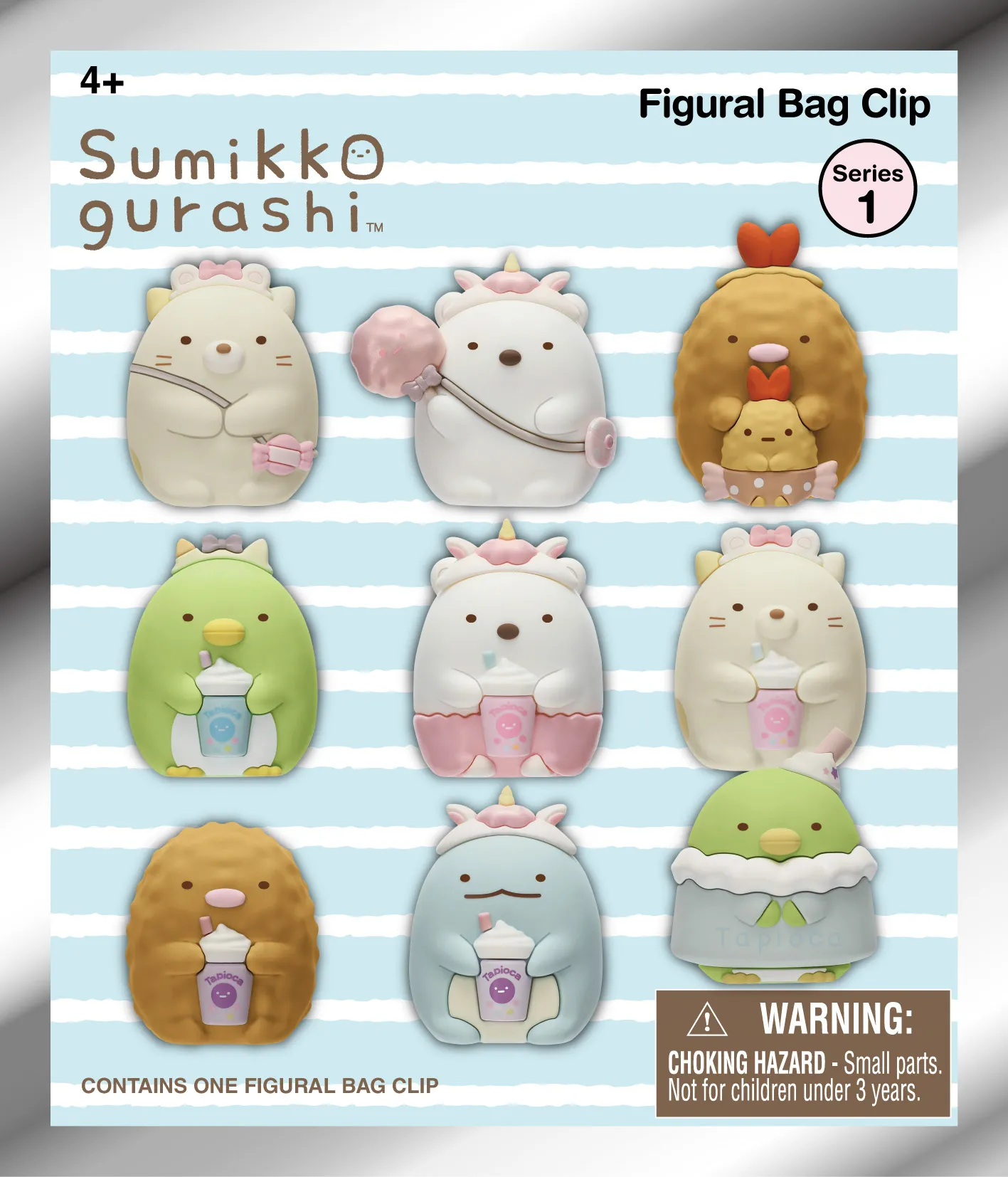117953__fab426bd SUMIKKO GURASHI BAG CLIP BLIND BOX DISPLAY (24) - immagine 1