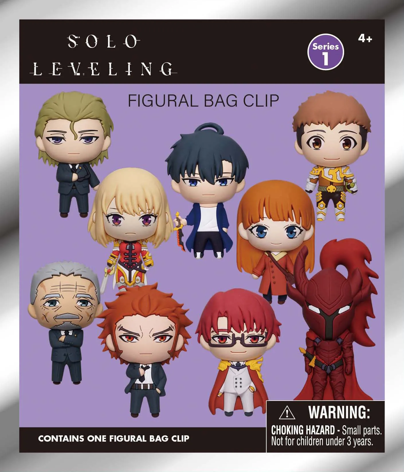 117954__60aaa307 SOLO LEVELING BAG CLIP BLIND BOX DISPLAY (24) - immagine 1