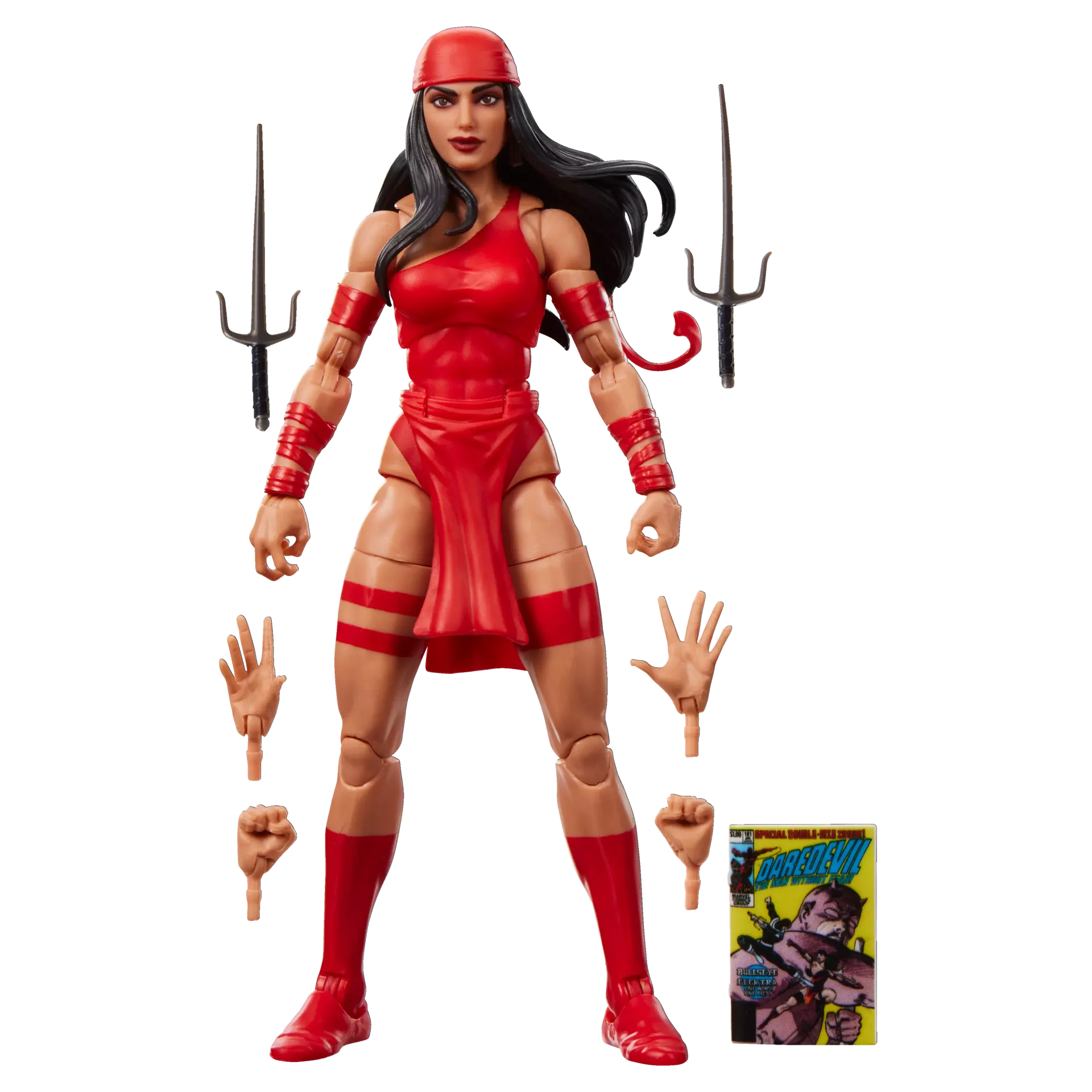 118044__89eb21ff MARVEL LEGENDS MINI COMICS ELEKTRA ACTION FIGURE - immagine 1