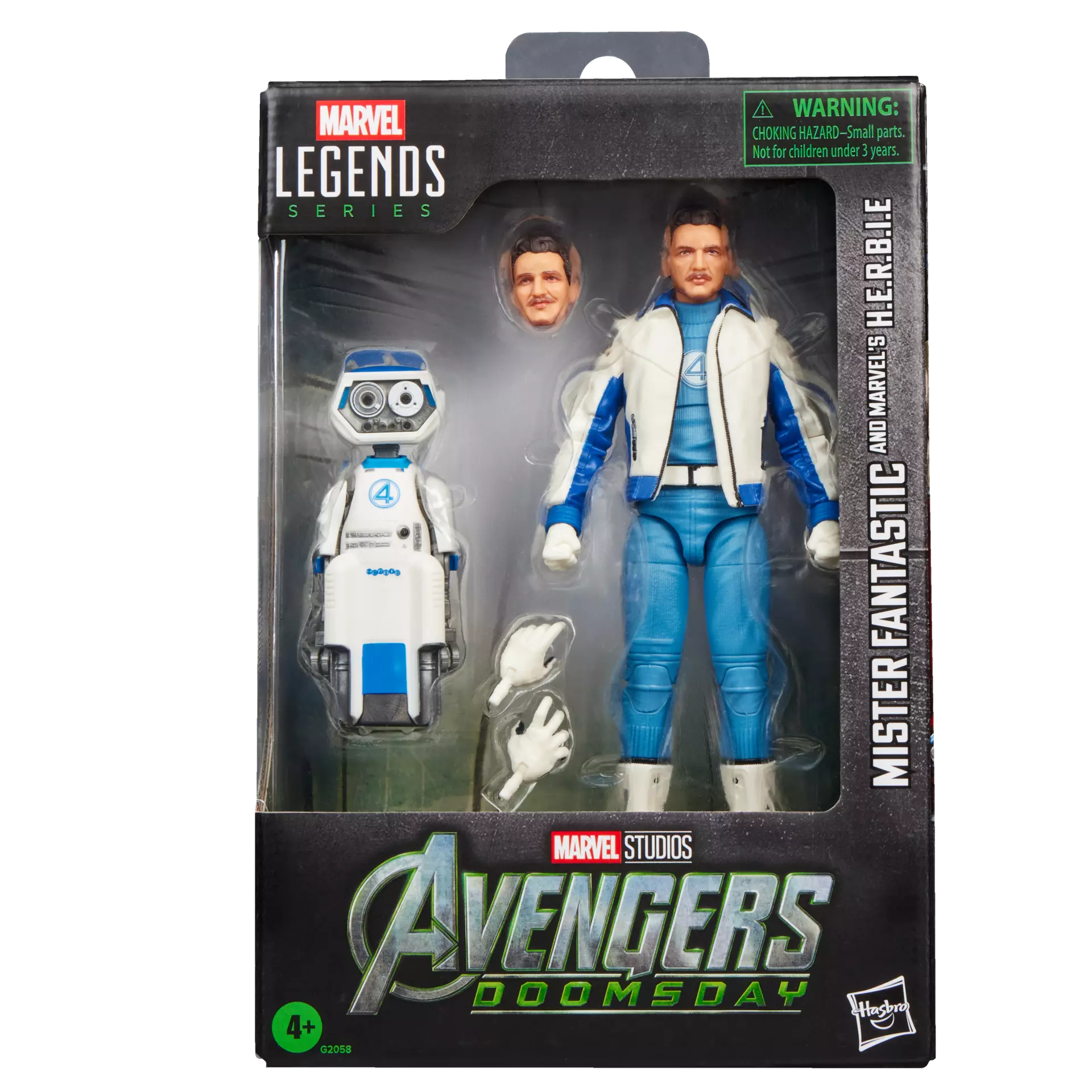 118047__a99b04d8 MARVEL LEGENDS AVENGERS DOOMSDAY MR FANTASTIC AND HERBIE ACTION FIGURES - immagine 1