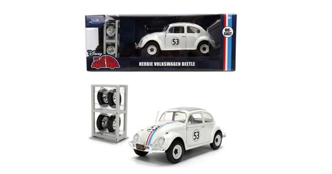 118065__b7328d74 HARBIE THE LOVE BUG VOLKSWAGEN BEETLE 1/24 DIE-CAST MODEL - immagine 1