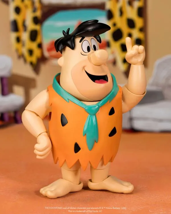 118079__dac53801 FRUITY PEBBLES FRED FLINTSTONES 1/12 ACTION FIGURE - immagine 1