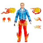 MARVEL LEGENDS AVENGERS DOOMSDAY HUMAN TORCH AND INVISIBLE WOMAN ACTION FIGURES