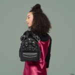 Minnie Mouse by Loungefly Mini Backpack Studs & Chains - immagine 2