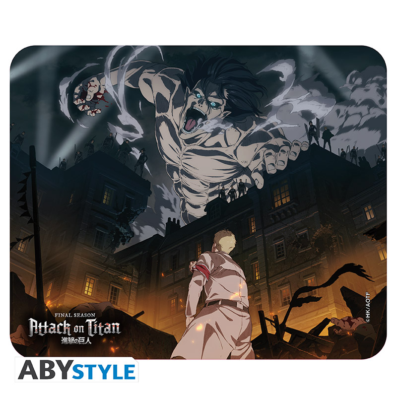 ABYACC409 ATTACK ON TITAN - Flexible mousepad - S4 Key art - immagine 1