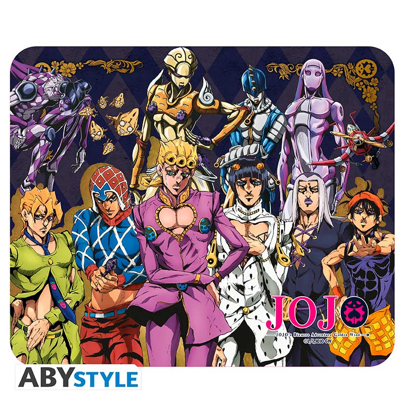 ABYACC500 JOJO'S BIZARRE ADVENTURE - Flexible mousepad - Golden Wind - immagine 1