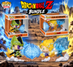 [BUNDLE] Dragon Ball Z POP! Deluxe Vinyl Figure Perfect Cell + Vinyl Figures Father-Son Kamehameha 9 cm