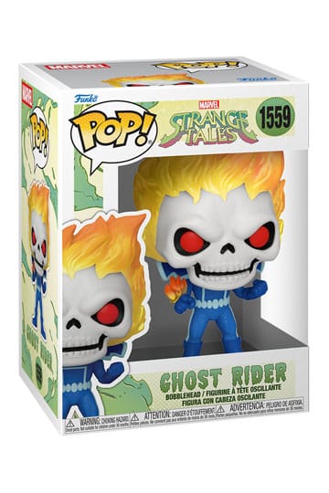 FK86221 -- 000 (36317) Strange Tales POP! Marvel Vinyl Figure Ghost Rider 9 cm - immagine 1