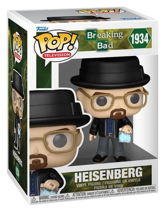 FK93139 -- 000 (36293) Breaking Bad POP! Television Vinyl Figure Heisenberg 9 cm - immagine 1