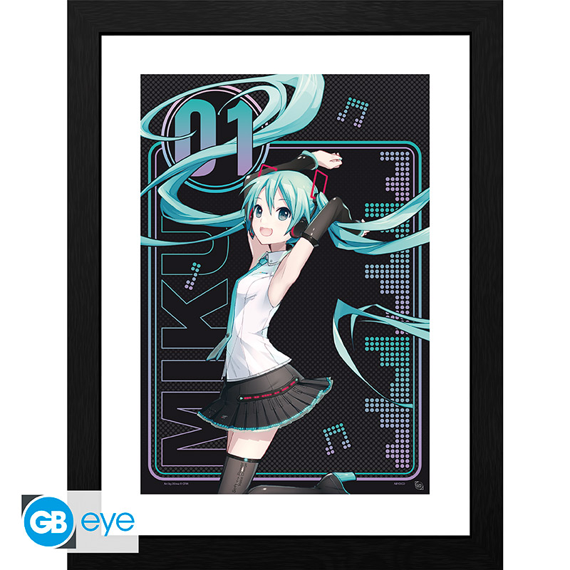 GBYDCO989 HATSUNE MIKU - Framed print FSC MIX "01" (30 0) - immagine 1