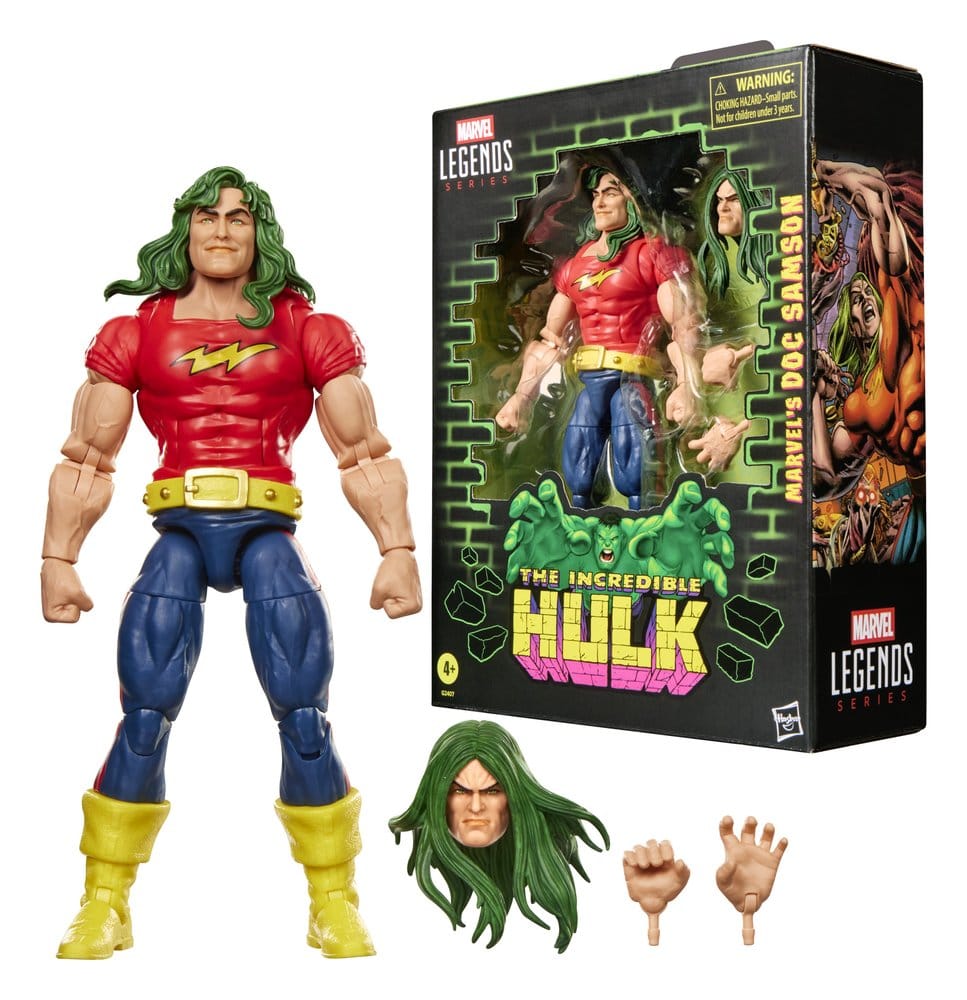 HASG2407 -- 000 (36946) The Incredible Hulk Marvel Legends Action Figure Marvel's Doc Samson 15 cm - immagine 1
