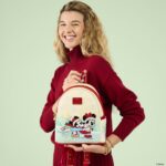 Mickey & Friends by Loungefly Mini Backpack with Headband Holder Ice Skating - immagine 2