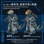Zoids Plastic Model Kit 1/72 AZ-18 Godos 13 cm - immagine 5