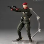 REVOLTECH A.Y. METAL GEAR SOLID DELTA SNAKE EATER  OCELOT ACTION FIGURE - immagine 3