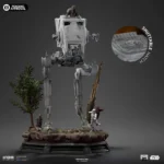 STAR WARS AT-ST AND CHEWBACCA 1/20 STATUE