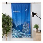 Howl's Moving Castle Noren Curtains Moonlit night - immagine 3