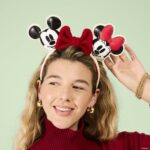 Mickey & Minnie by Loungefly Ears Headband Knit Bow - immagine 2