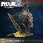 JURASSIC PARK 3 SPINOSAURUS 1/35 SCALE PLASTIC MODEL KIT - immagine 2